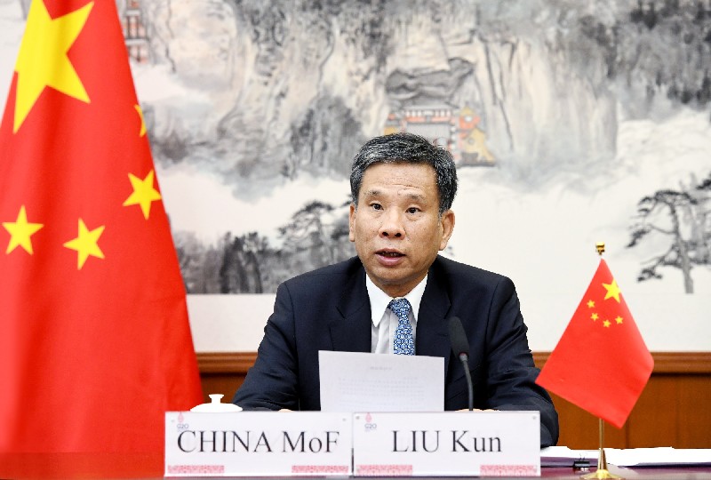 刘昆出席二十国集团财长和央行行长会议